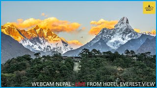 LIVE STREAMING FROM HOTEL EVEREST VIEW (3880m / 13000ft)