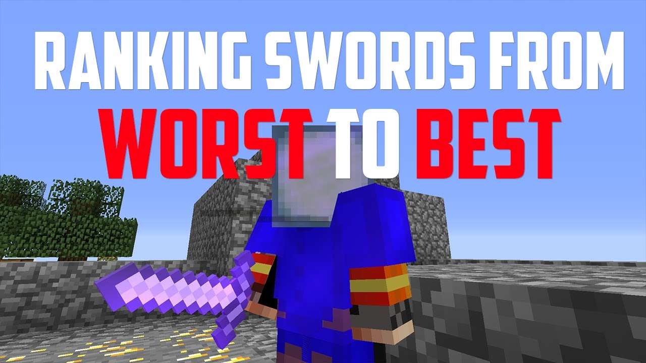 Ranking All Swords In Hypixel Skyblock From Worst To Best Youtube