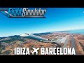 FLIGHT SIMULATOR 2020 // PRIMER CONTACTO CON EL CRJ700 EN MFS2020 IBIZA - BARCELONA //