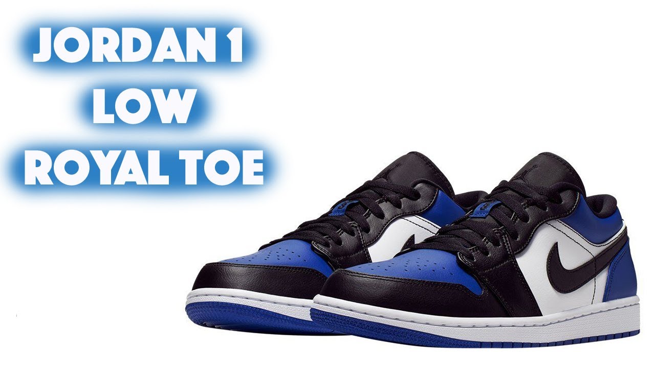 Jordan 1 low Royal Toe // распаковка посылки с street-beat - YouTube