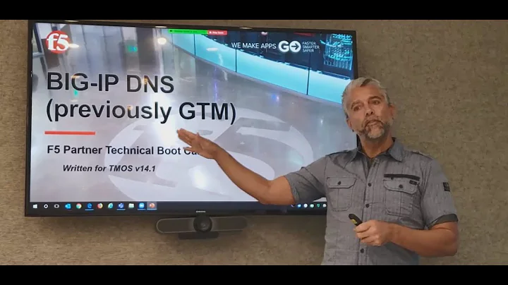 F5 3-day Partner Boot Camp - BIG-IP DNS/GTM (v14.1) Lessons 1 and 2