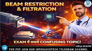 Chapter @4,Collimator, Filtration & HVL Explained 🔥 Radiography Physics High Yield MCQs