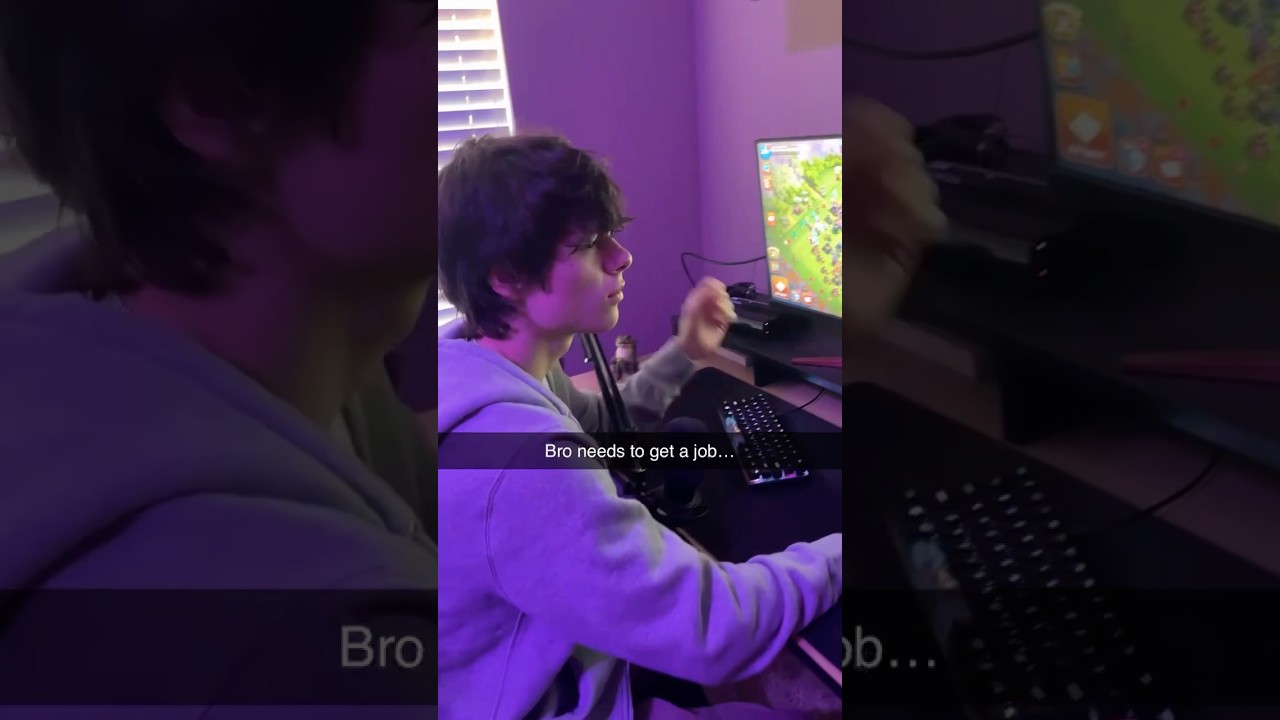 Bro needs a job 😭 