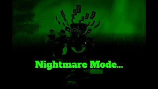 Nightmare Mode Gameplay - The Rake Fan Remake (Roblox)