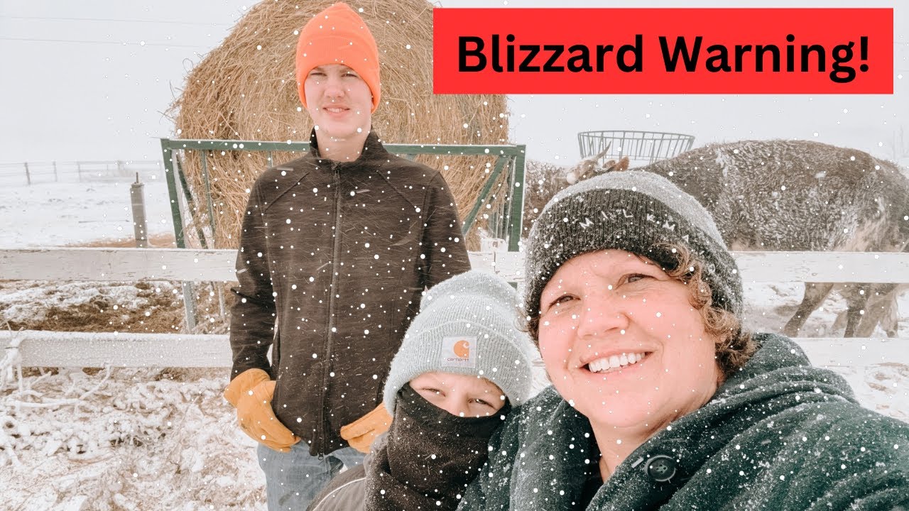 Blizzard Warning on the Homestead