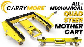 Jtec's Iconic Mother Cart - CarryMore Quad Steer Tugger