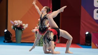 European Championships in Acrobatic Gymnastics - Varna, Bulgaria - DYN Nešporová & Kinštová