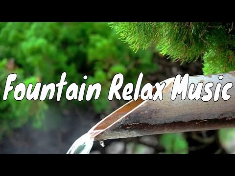 Bamboo Water Fountain + Tibetan Bowls | White Noise for Sleep, Studying, Meditation, Yoga | 10 Hours