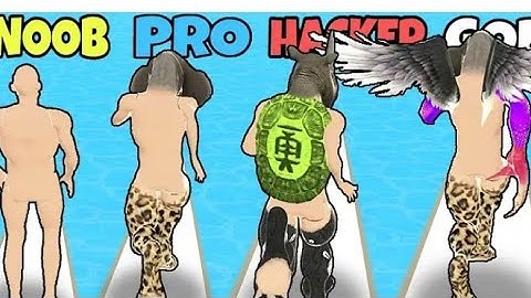 Mutant Run game 😱 NOOB vs 😎 PRO vs 😈 HACKER - Merge Animals 3D - Mutant race  #puzzle #games #game