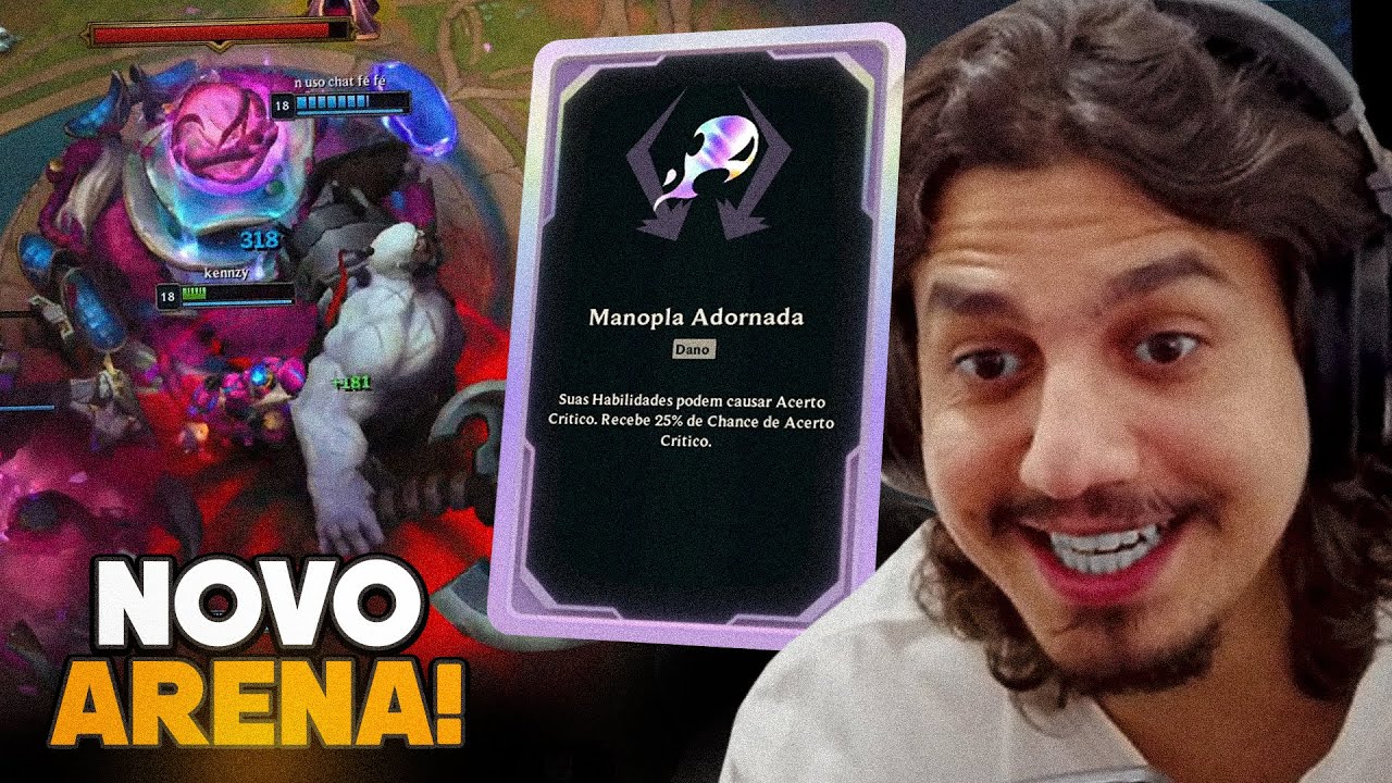 O EPISÓDIO DO BRAND DE MANOPLA ADORNADA NO ARAM (Desordem)