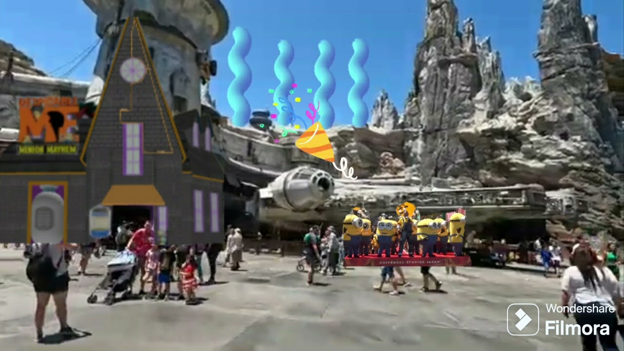 Despicable me minion mayhem grand opning