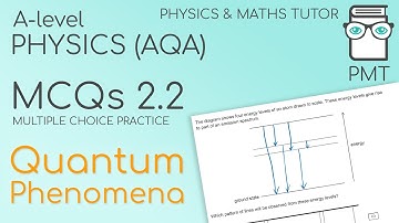 PMT MCQs 2.2 - Quantum Phenomena - Physics A-level (AQA)
