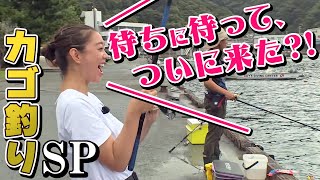 GO!GO!九ちゃんフィッシング #339　「遠投カゴ釣り　シマアジ!? 特大フグ!? Rabbit fish & Puffer fish fishing」