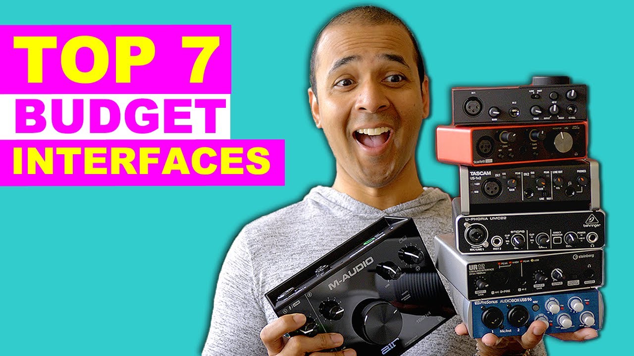 7 Audio Interfaces for 100 YouTube