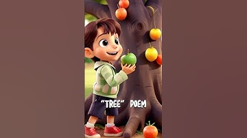 "Tree"🌳✨ | Kids Poem #shorts  #fyp #viralvideo #shortvideo #trending #kidspoem #englishpoem #kids
