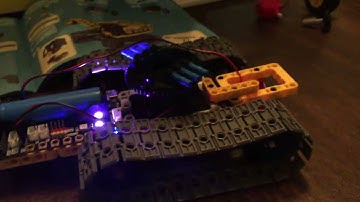 LEGO Technic type Robotic Excavator Motorized with Microbit Superbit