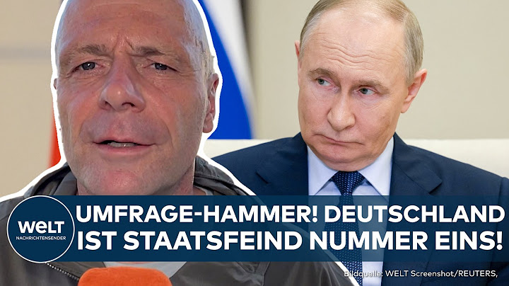 RUSSLAND: Umfragehammer zu Deutschland und Ukraine-Krieg! Russen sehen Deutschland als Feind