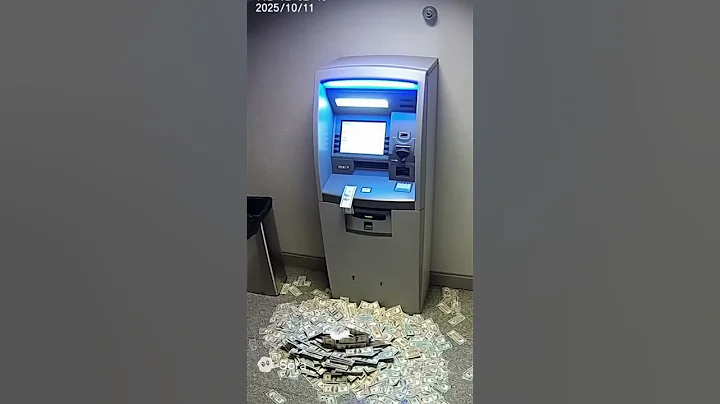 AI Simulation: Broken ATM Spits Out Endless Cash 💸 #AIsimulation #CGI #AImade #shorts