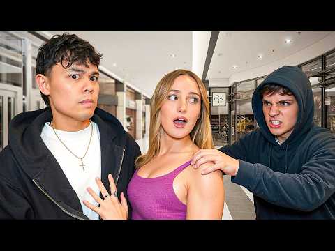 We Caught SOMEONE FOLLOWING Us At The Mall…
