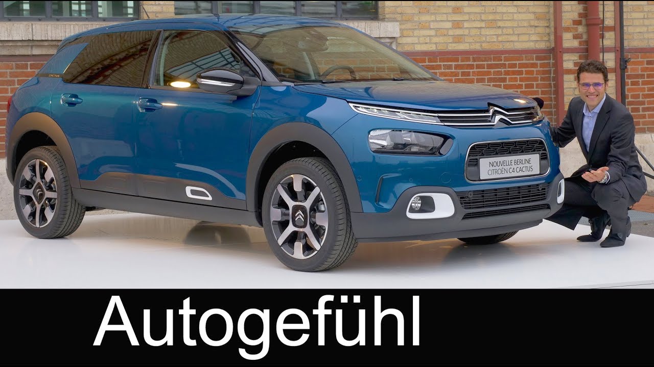 Citroen C4 Cactus 2018 new Facelift REVIEW Premiere PHC Hydraulic suspension - Autogefühl