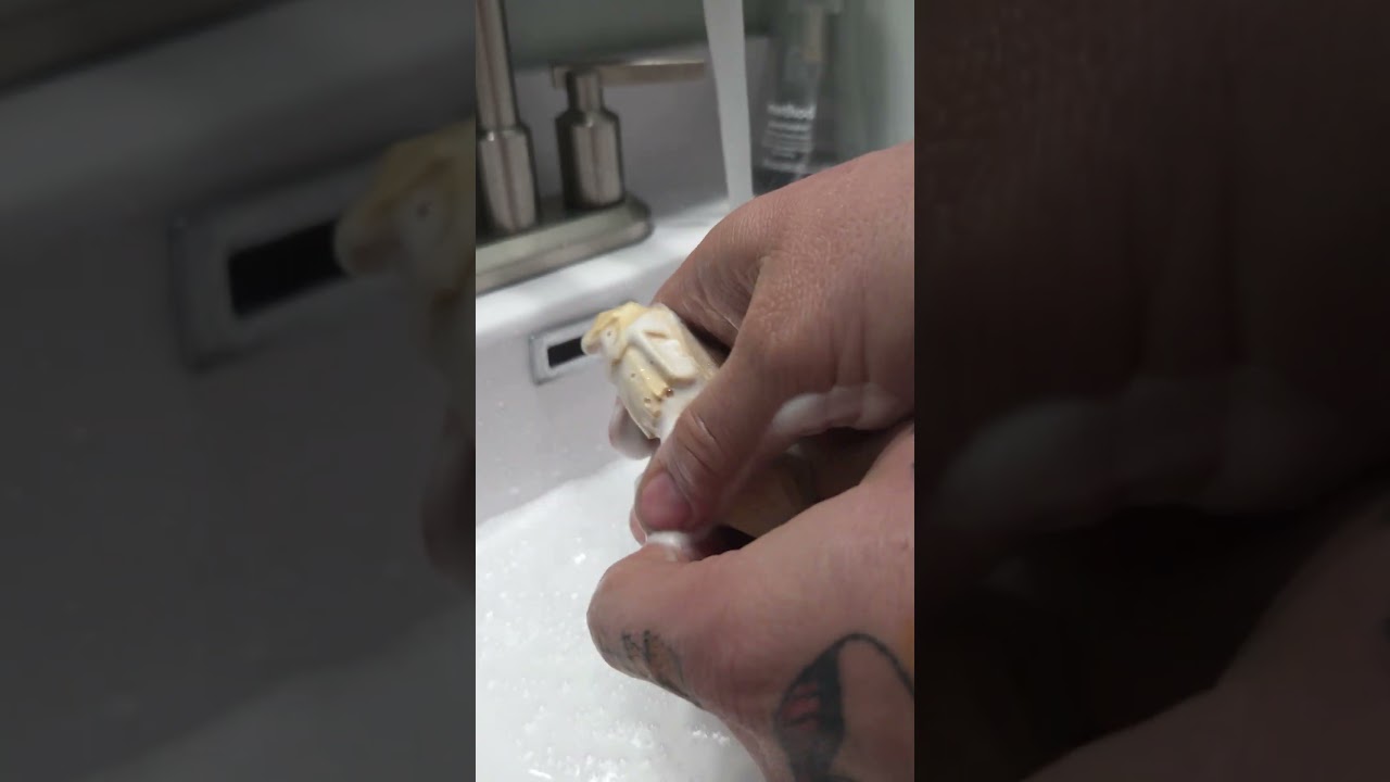 Wash your whittles!!  #whittling #woodcarving #woodart