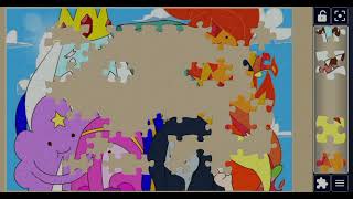 Finn jake princess ❤️ Bubble gum 💝ice king 👑BMO//Cartoon jigsaw puzzle  screenshot 2