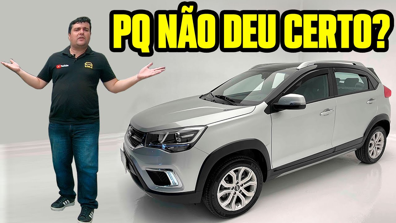 O CAOA CHERY que NINGUÉM LIGA! BOM mas VENDE POUCO! POR QUE, TIGGO 2?