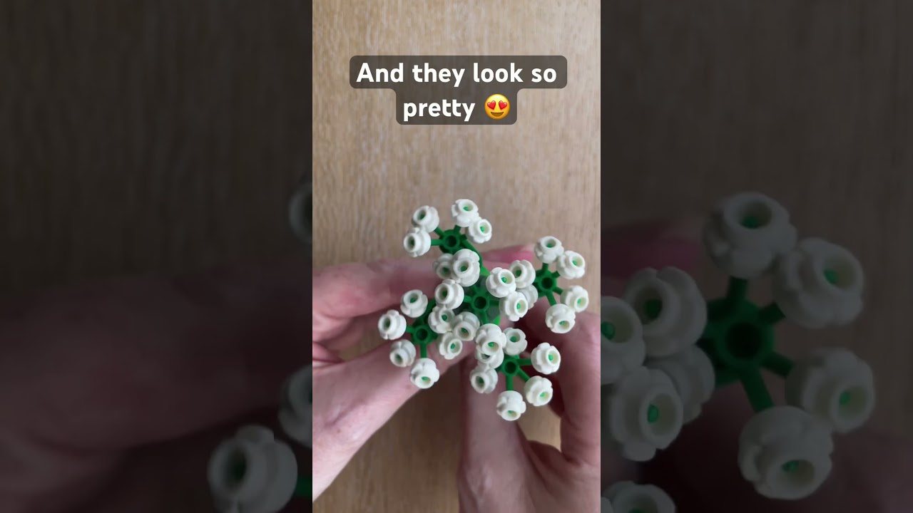 Relaxing Lego flowers for adults wildflower bouquet set 10313 