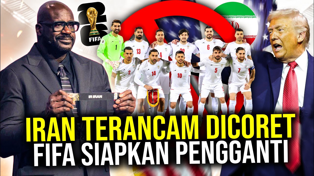 SITUASI PANAS IRAN BERPOTENSI MUNDUR DARI PILDUN 2026! FIFA SIAPKAN RENCANA DARURAT TIM PENGGANTI