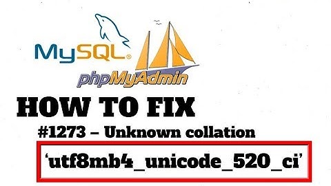 How To Fix PHPMyAdmin MySql  Error - #1273 | Step-by-Step Guide | Hosting Tuition