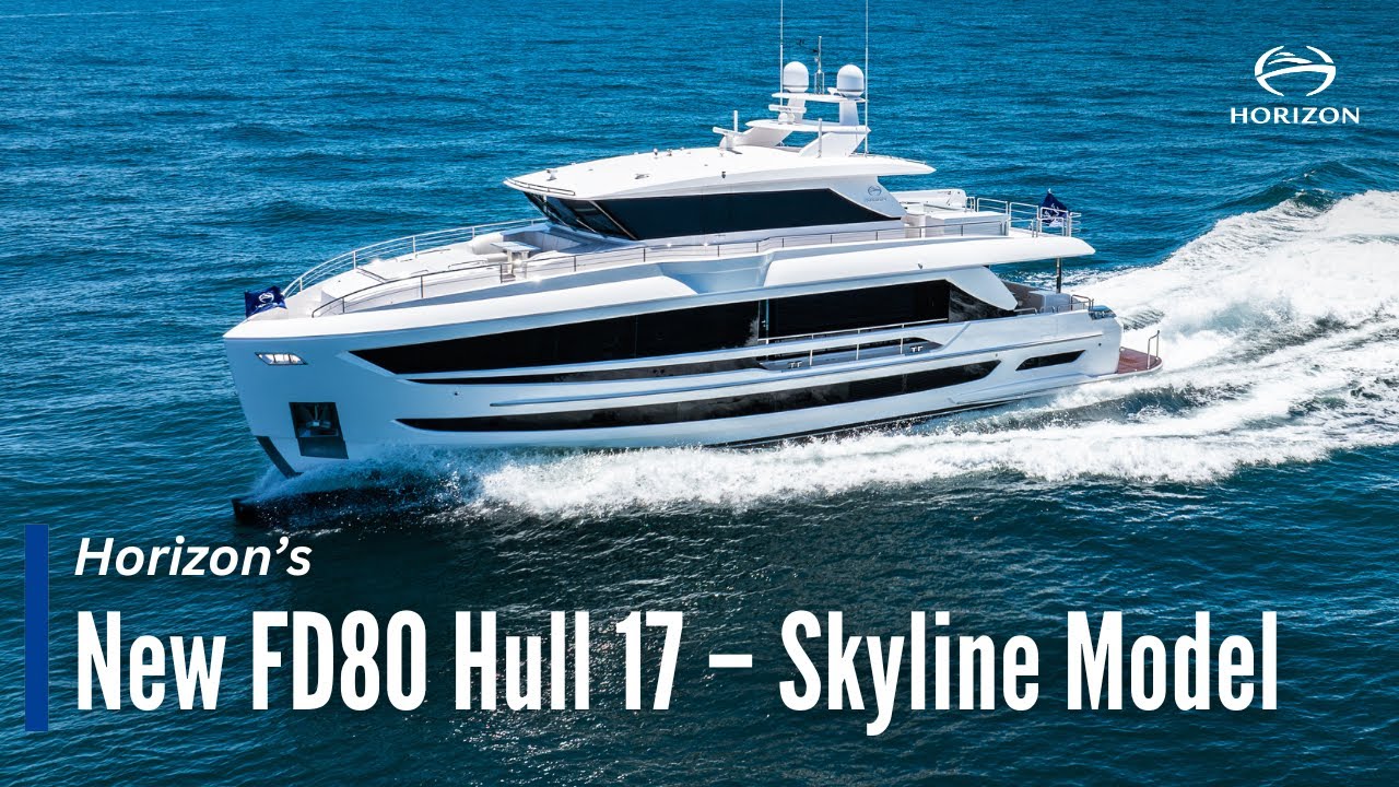Horizon FD80-617 / NOW AVAILABLE Motor Yachts Horizon for sale