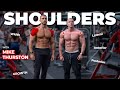 Mike thurston  josef rakich  shoulder workout at binous gym