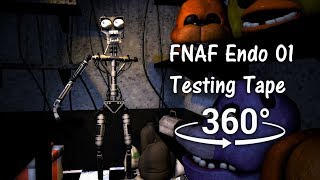 360°| Endo 01 Testing Tape 1991 - Five Nights at Freddy's 1 [SFM] (VR Compatible)