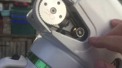 Skywatcher EQ6-R Pro belt holder loose washer issue