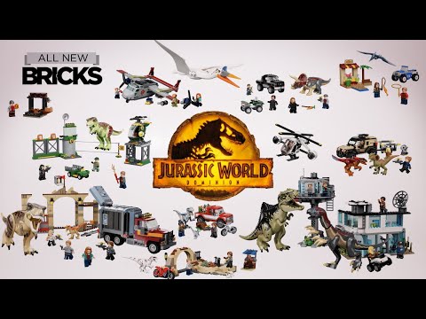 видео: Lego Jurassic World Dominion Compilation of All Sets