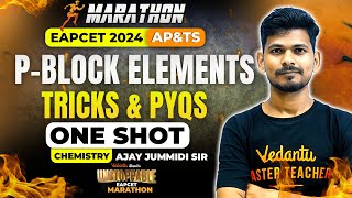P Block Elements One Shot Class 11 | Marathon Tricks & PYQs | EAPCET 2024 Chemistry | EAPCET 2024