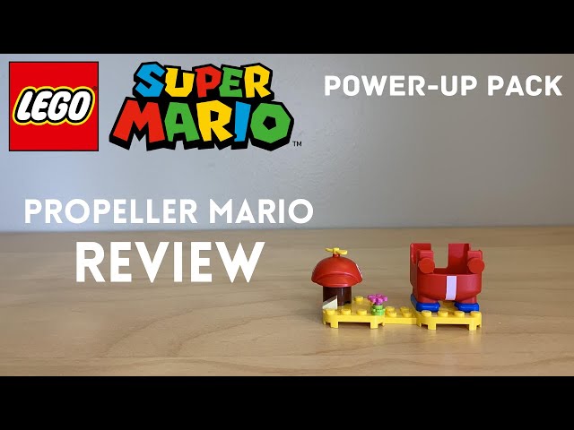 LEGO Super Mario 71371 Propeller Mario Power-Up Pack Review! - YouTube LEGO Super Mario 71371 Propeller Mario Power-Up Pack Review! - YouTube