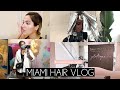VLOG!! HAIR TRANSFORMATION IN MIAMI &amp; QUICK, EVERYDAY MAKEUP!