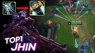 돌풍대신 벨트를 와리 진 1위 빌드 Instead of Galeforce, WildRift TOP1 JHIN USES PROTO BELT