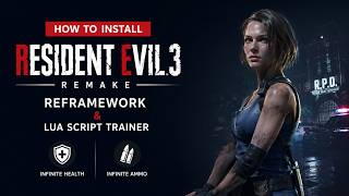 🔥 How To Install REFramework & Lua Script Trainer in Resident Evil 3 Remake | @modsgamer77
