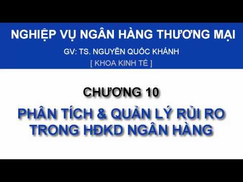 Video NVNHTM - Chương 10: Phân tích & quản lý rủi ro - youtube