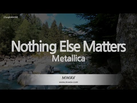 <strong>Metallica</strong>-Nothing Else Matters (Melody) [ZZang KARAOKE]