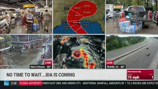 The Weather Channel's Hurricane Coverage On Hurricane Ida (4:00PM - 10:00PM) (8/27/21) (Part 2)