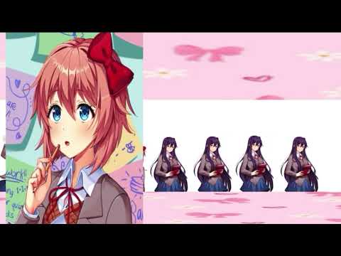 Looping the rooms DDLC [YOUTUBE PLS NO COPYRIGHT FOR MUSIC I WORKED VERY HARD]