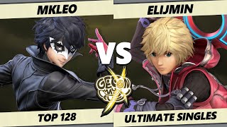 GOML X - MkLeo (Joker) Vs. elijmin (Shulk) Smash Ultimate - SSBU