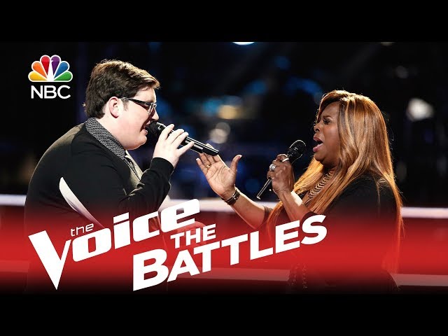 The Voice 2015 Battle - Jordan Smith vs  Regina 'Love Like I Can' class=