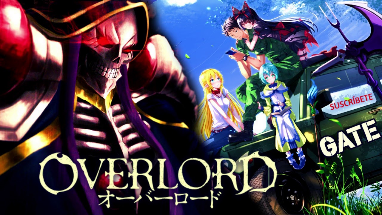 OVERLORD en GATE 😲🤪 (cap 9) ''CHOQUE DE MUNDOS'' *fanfic