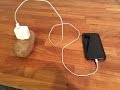 Mobile charging with a potato