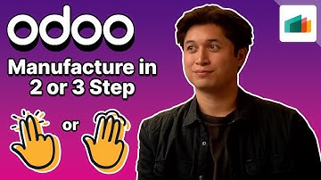 Productie in 2 of 3 stappen | Odoo MRP