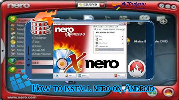 How To Install Nero 6 On Android [2022] | Vk7projects | Exagear Windows emulator on Android|| #nero